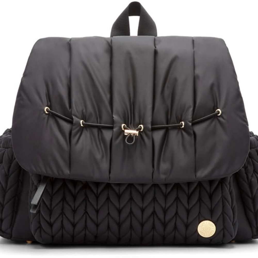 Happ Brand Levy Black Diaper Bag Backpack